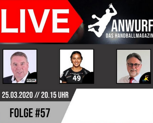 Peter Knapp bei Anwurf - Das Handballmagazin