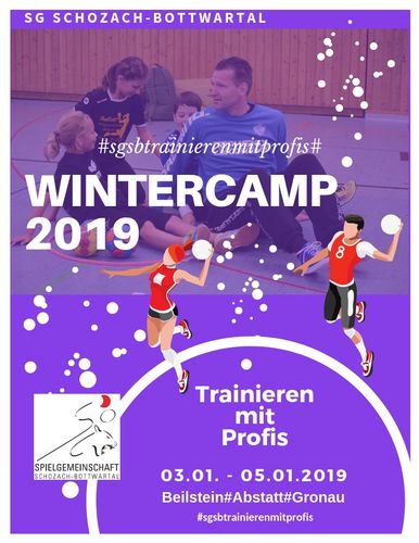 Winter Camp 2019 der SG Schozach-Bottwartal