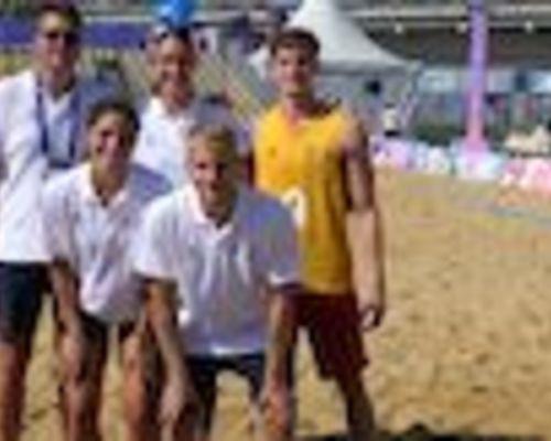Beachhandball schnuppert Olympia-Luft