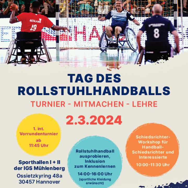  Pressemitteilung zum Tag des Rollstuhlhandballs