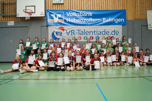 Spieltag der weiblichen E-Jugend mit VR-Talentiade in Hechingen   