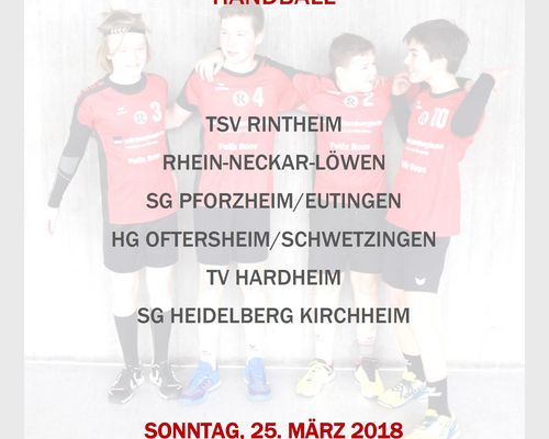 D-Jugend-Pokal-Ankündigungs-Plakat