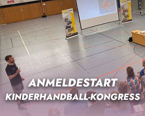 Kinderhandball Kongress Anmeldestart