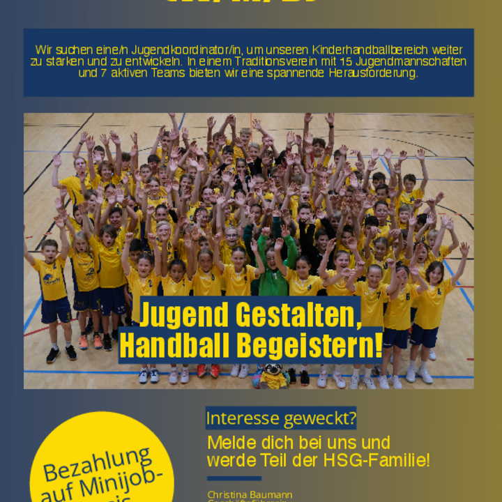 Stellenausschreibung HSG Leinfelden-Echterdingen