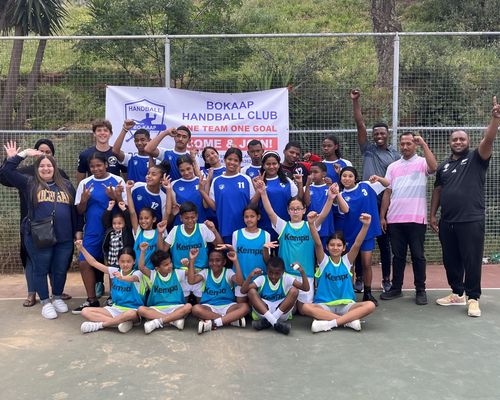 Spendenaktion des Bo-Kaap Handball Clubs in Kapstadt