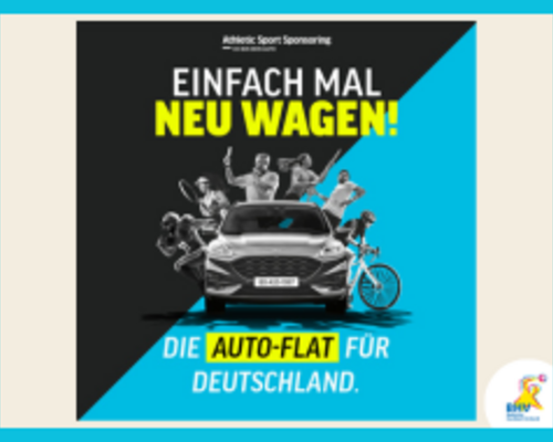 Neuer Partner: Athletic Sport Sponsoring