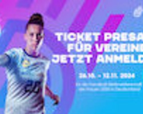 WM 2025 der Frauen: Ticketvorverkaufsstart im November