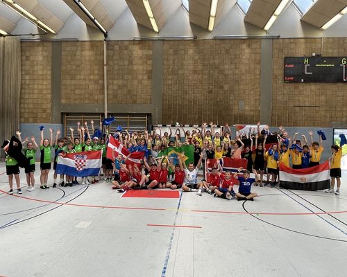 Mini Handballweltmeisterschaft in Pforzheim