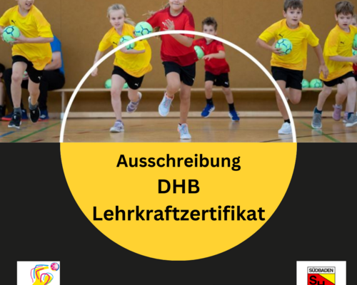 DHB Lehrkraftzertifikat 2024