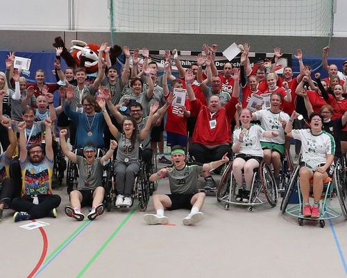 Spannende 2. INTERNATIONALE ROLLSTUHLHANDBALL-MEISTERSCHAFT am Samstag in Hannover. 