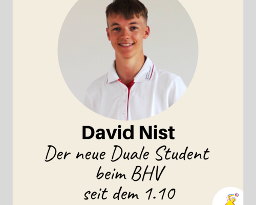 David Nist stellt sich vor
