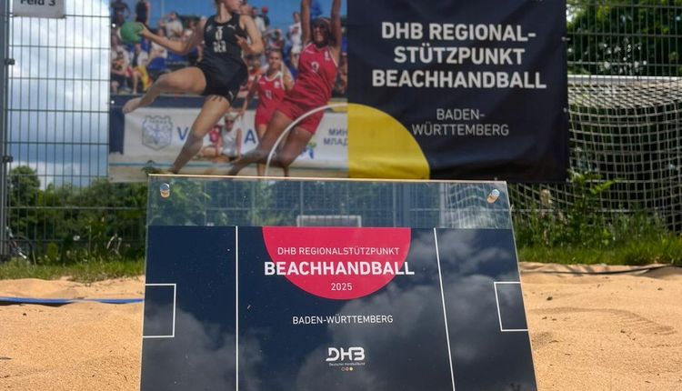 Bartenbach zum sechsten Mal in Folge Beach Handball Regionalstützpunkt des Deutschen Handballbundes