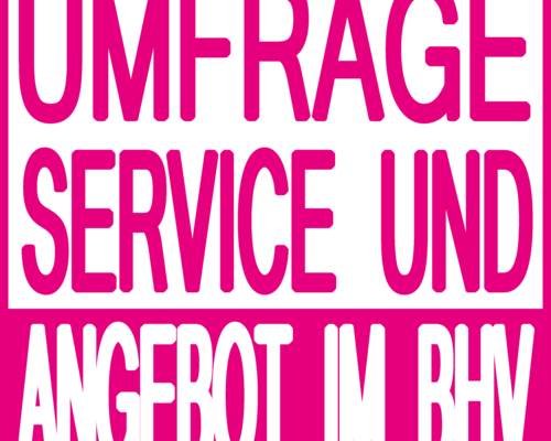 Umfrage zum Vereinsservice im BHV