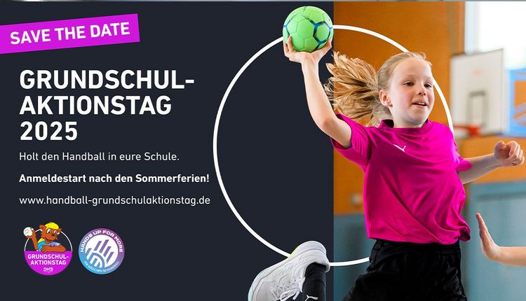 Save the date! Handball-Grundschulaktionstag 2025 