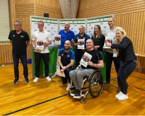 Gelungenes erstes Rollstuhlhandball-Turnier in Baden-Baden