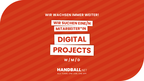 Handball.net sucht Mitarbeiter*in Digital Projects (m/w/d)