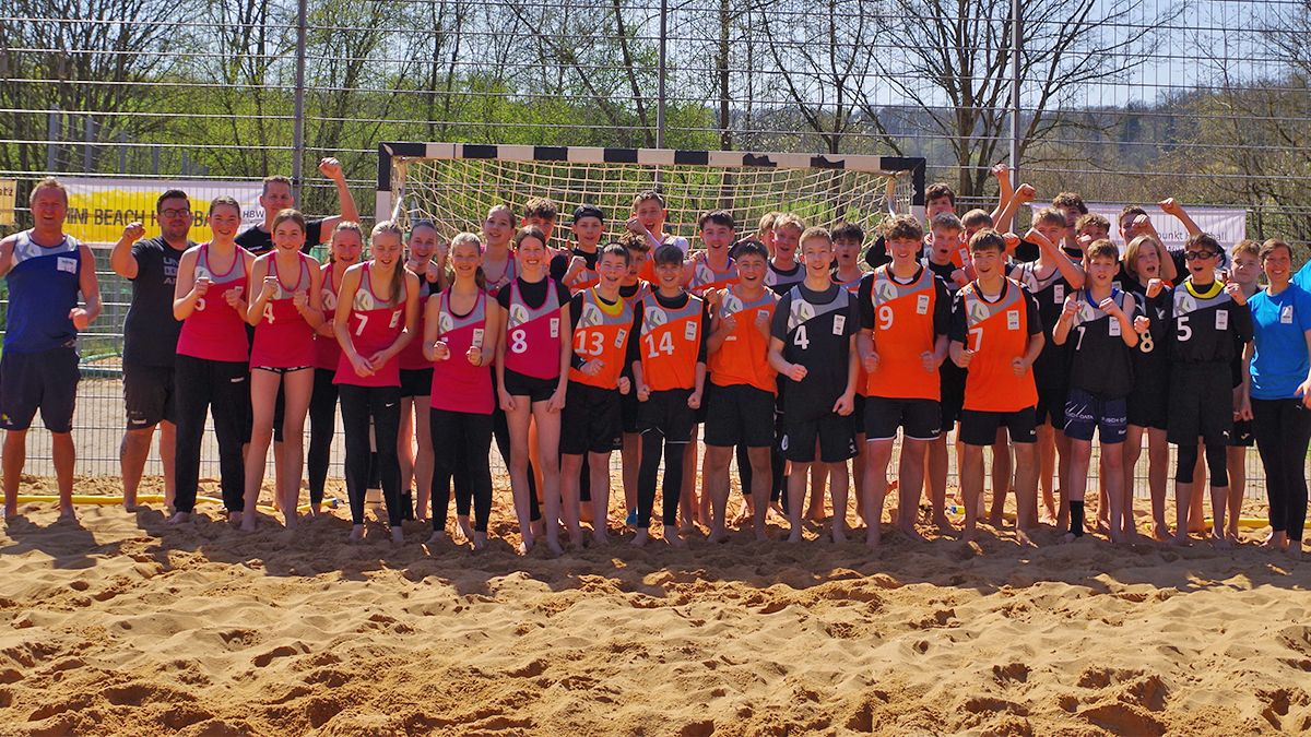 Beach Handball-Sichtung der Jahrgänge 2010 und 2011 in Bartenbach